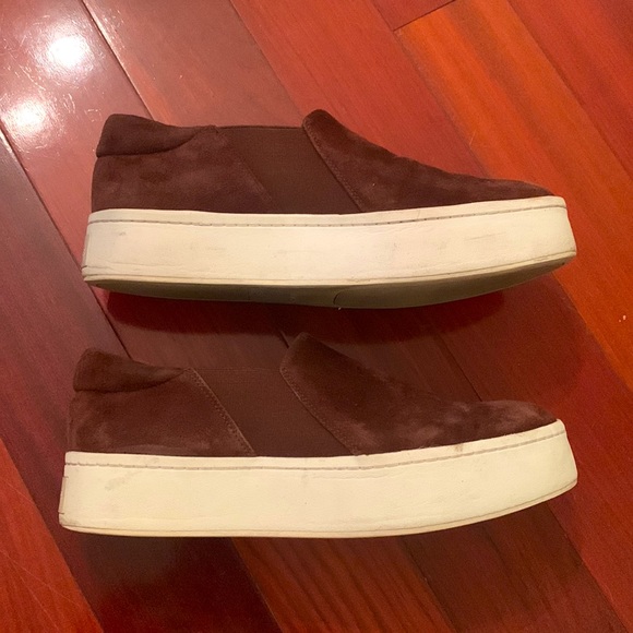Vince Slip On Platform Shoes - Picture 2 of 5